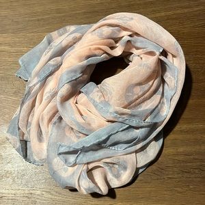 Skulls and roses scarf